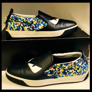 fendi monster shoes